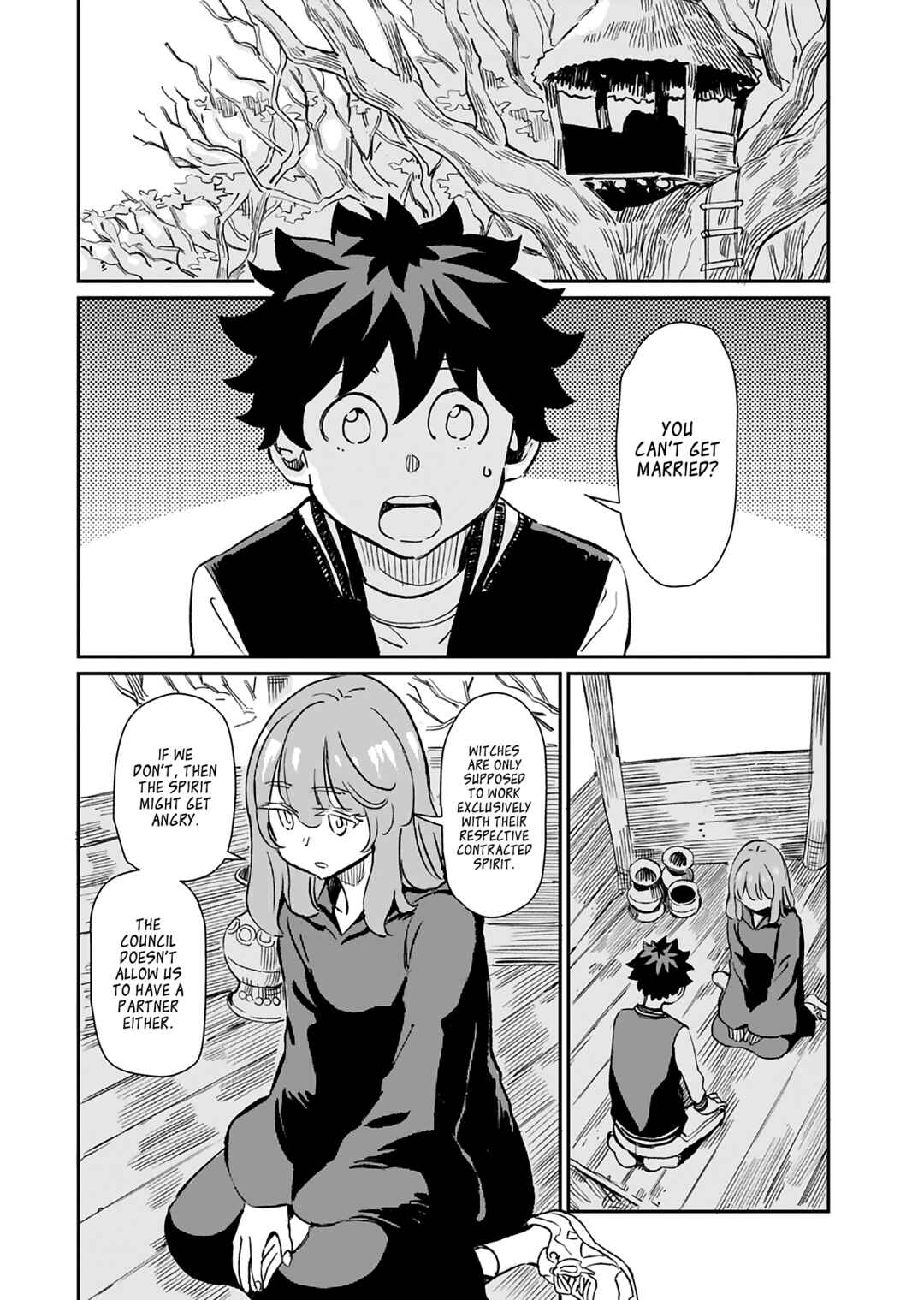 Obokoi Majo wa Majiwaritai! Chapter 40 page 1