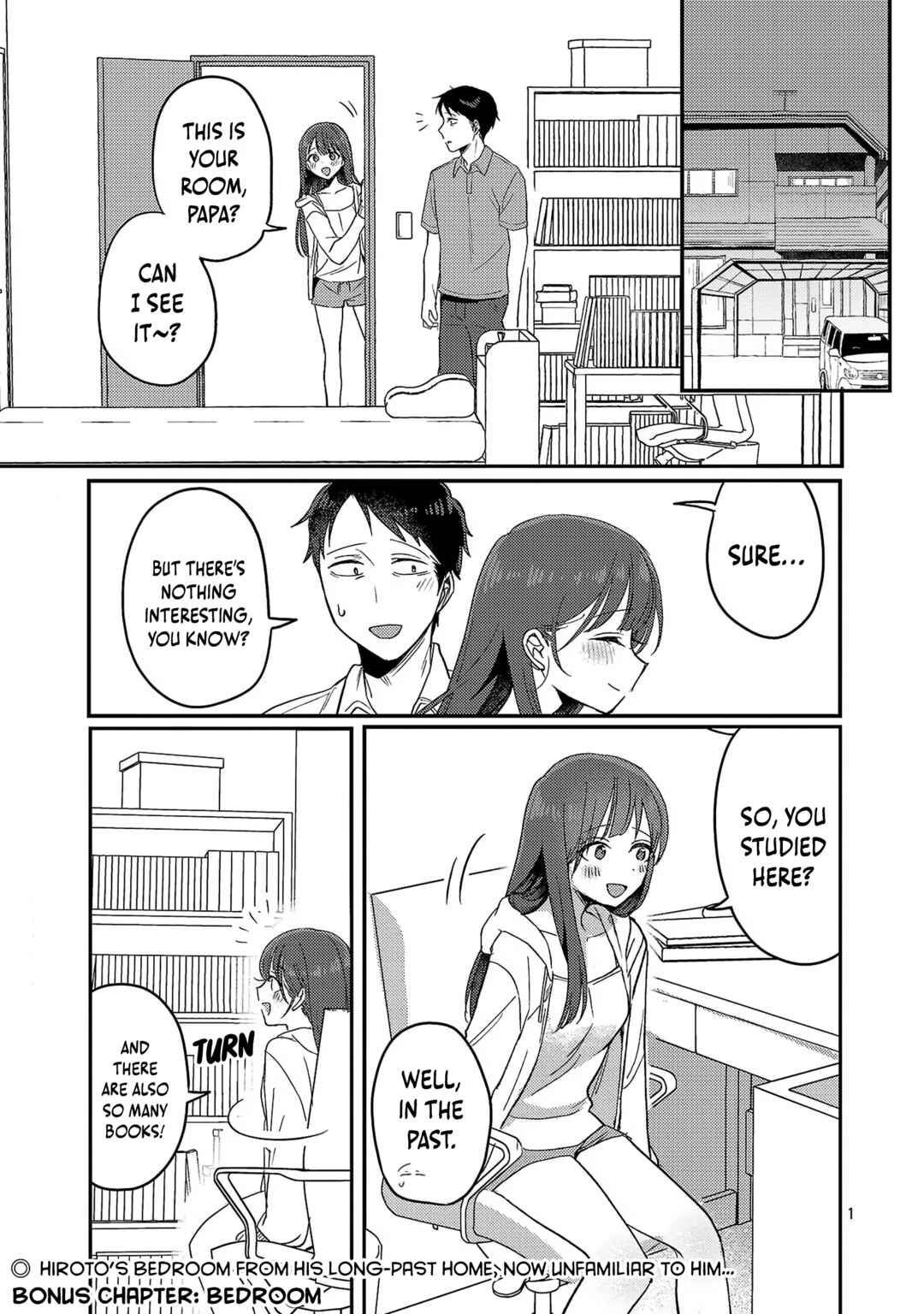 “Okaeri, Papa” Chapter 23.5 page 1