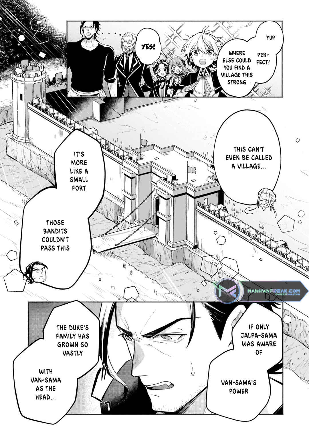 Okiraku Ryoushu no Tanoshii Ryouchi Bouei Chapter 11 page 13