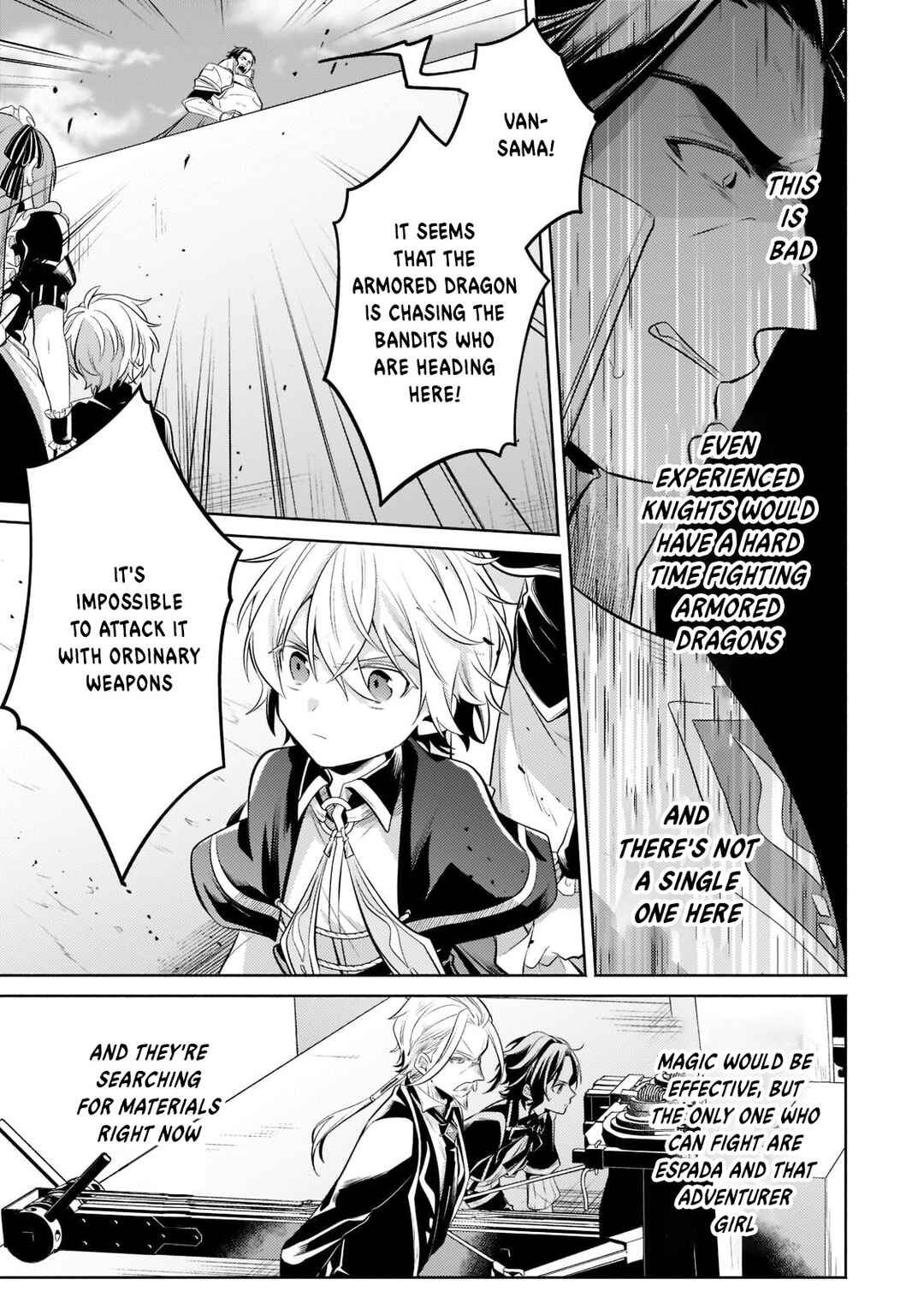 Okiraku Ryoushu no Tanoshii Ryouchi Bouei Chapter 11 page 35