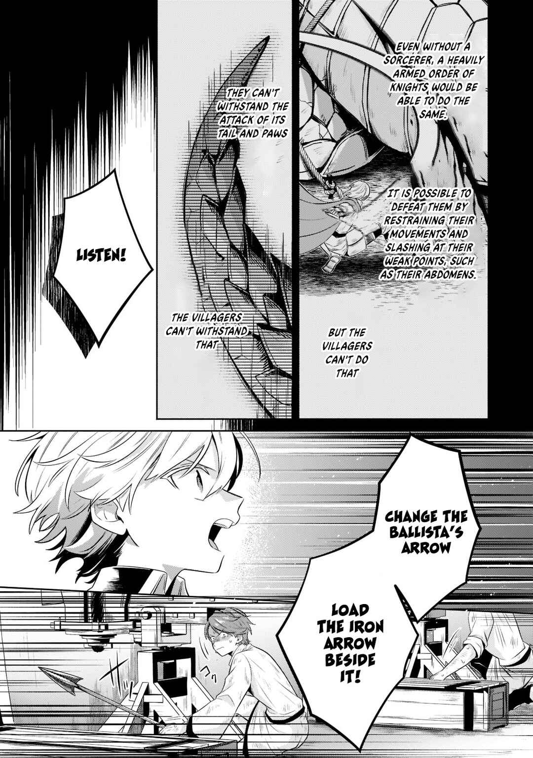 Okiraku Ryoushu no Tanoshii Ryouchi Bouei Chapter 11 page 36