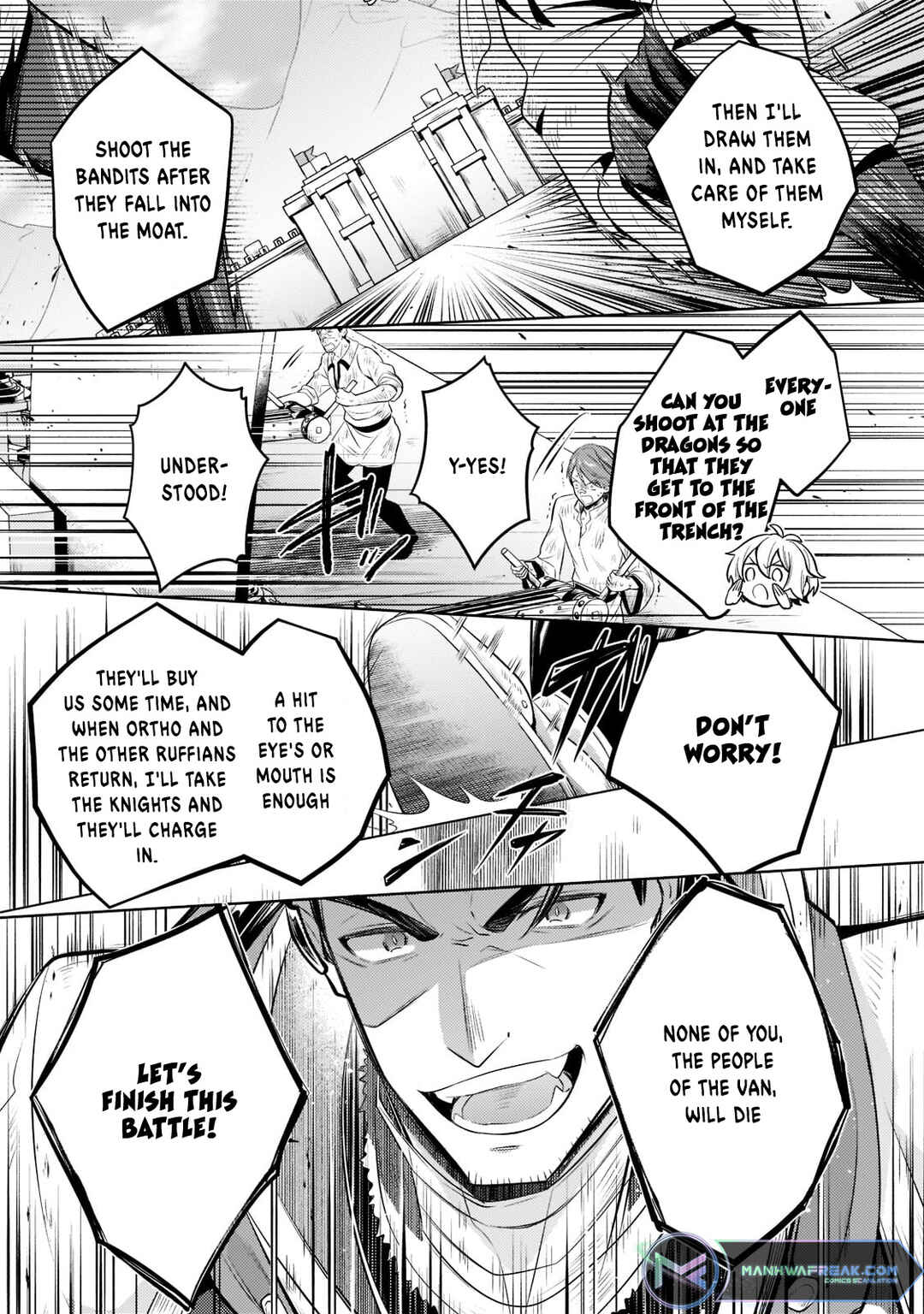 Okiraku Ryoushu no Tanoshii Ryouchi Bouei Chapter 11 page 39