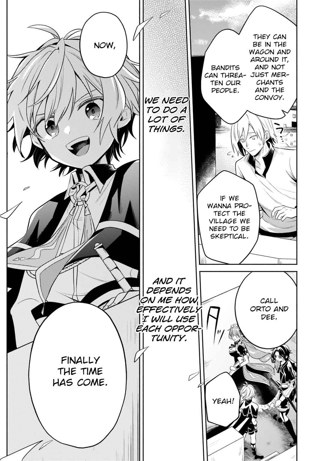 Okiraku Ryoushu no Tanoshii Ryouchi Bouei Chapter 13.1 page 14