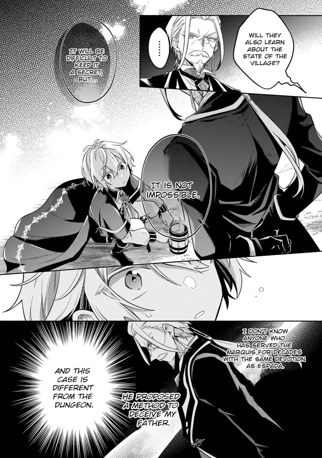 Okiraku Ryoushu no Tanoshii Ryouchi Bouei Chapter 13.1 page 3