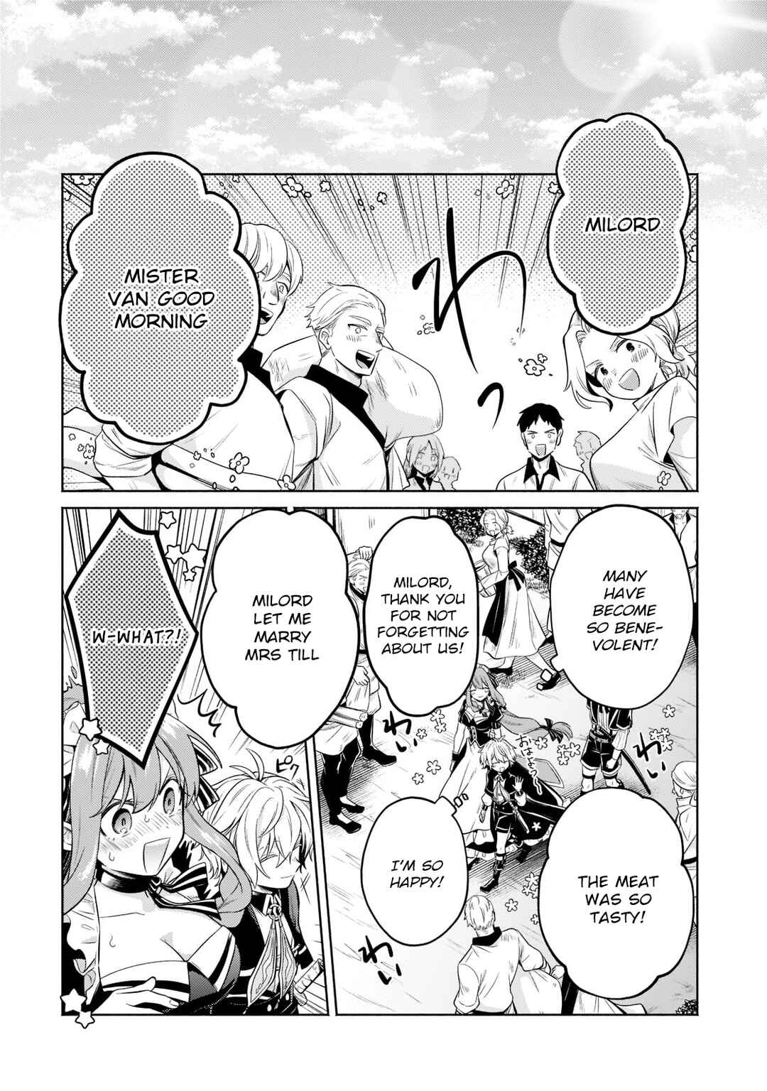 Okiraku Ryoushu no Tanoshii Ryouchi Bouei Chapter 13.1 page 7