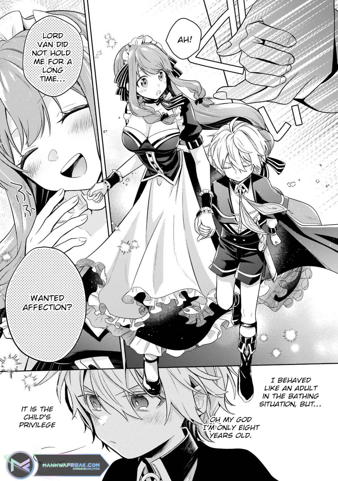 Okiraku Ryoushu no Tanoshii Ryouchi Bouei Chapter 13.1 page 8