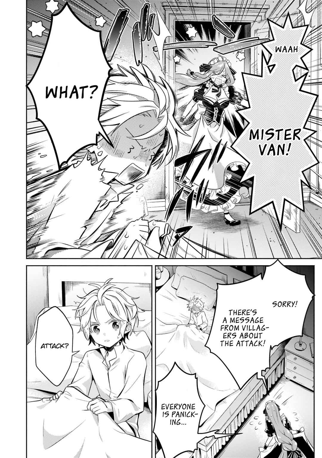 Okiraku Ryoushu no Tanoshii Ryouchi Bouei Chapter 15.1 page 10