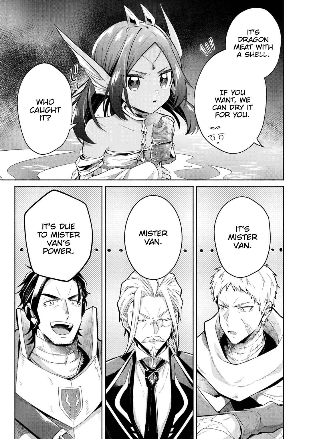 Okiraku Ryoushu no Tanoshii Ryouchi Bouei Chapter 15.1 page 7