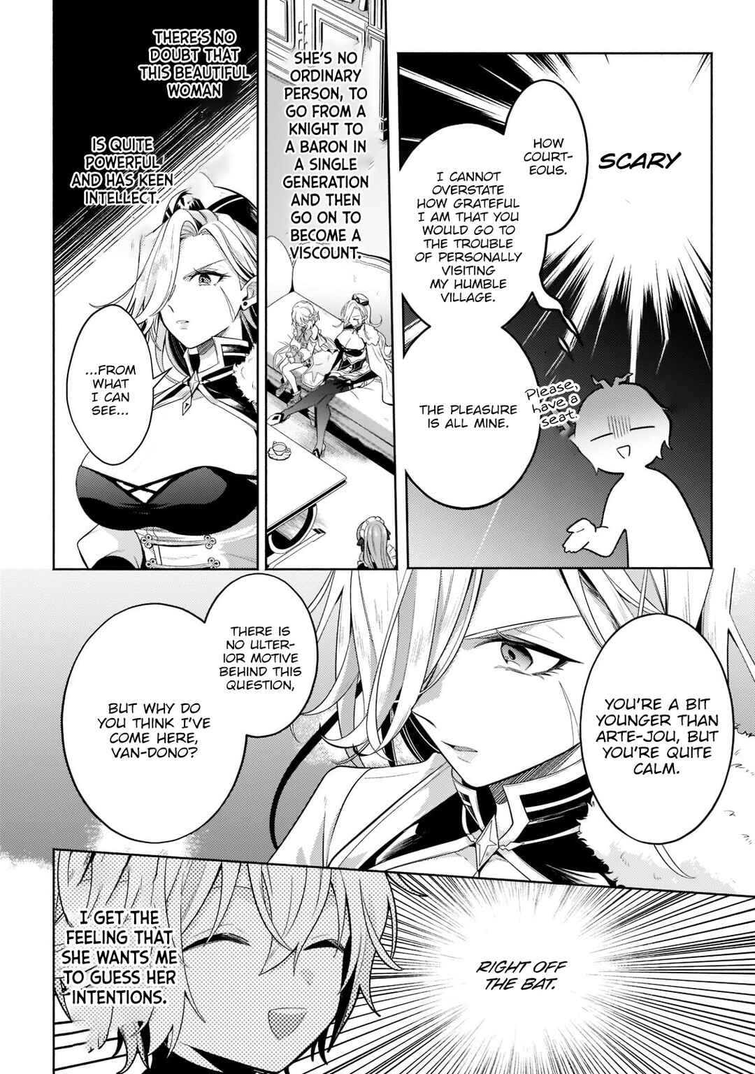 Okiraku Ryoushu no Tanoshii Ryouchi Bouei Chapter 16.1 page 9