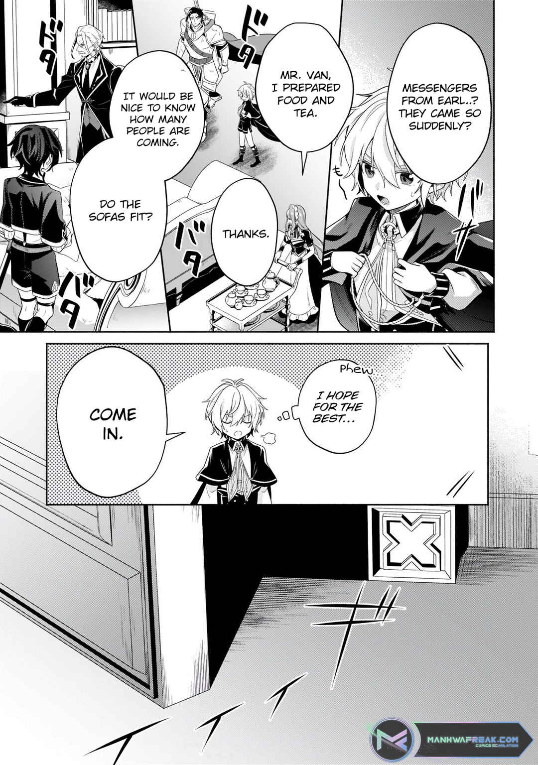 Okiraku Ryoushu no Tanoshii Ryouchi Bouei Chapter 16.1 page 4