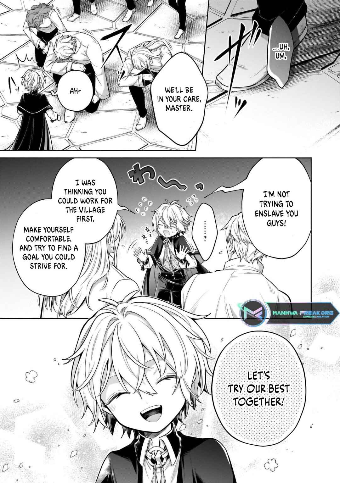 Okiraku Ryoushu no Tanoshii Ryouchi Bouei Chapter 29.3 page 9