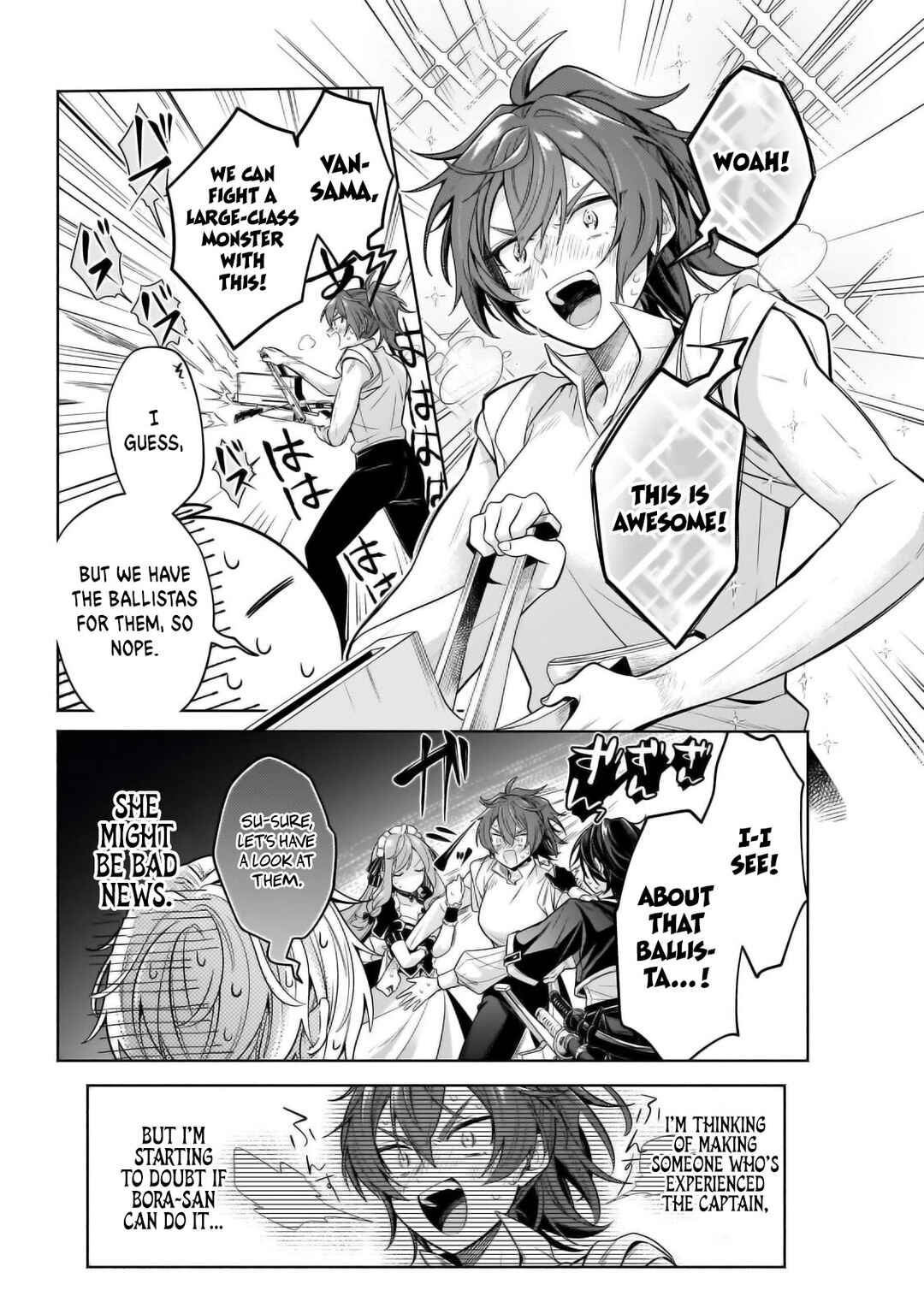 Okiraku Ryoushu no Tanoshii Ryouchi Bouei Chapter 30.1 page 8