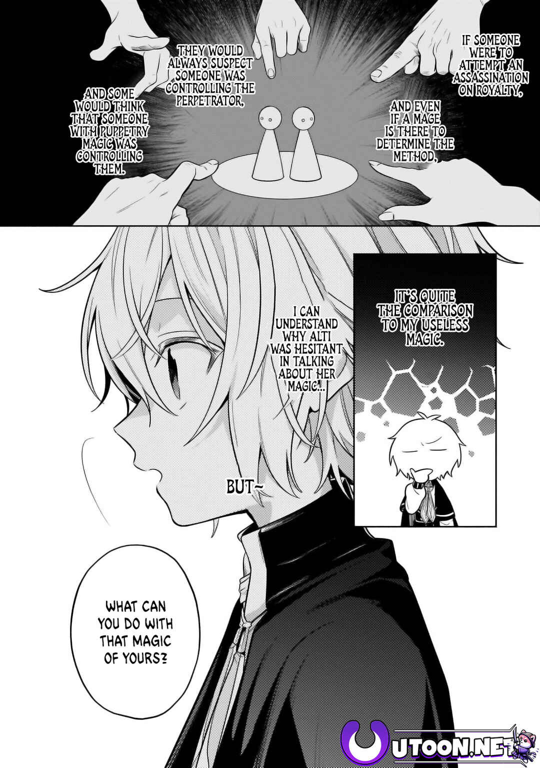 Okiraku Ryoushu no Tanoshii Ryouchi Bouei Chapter 30.2 page 10