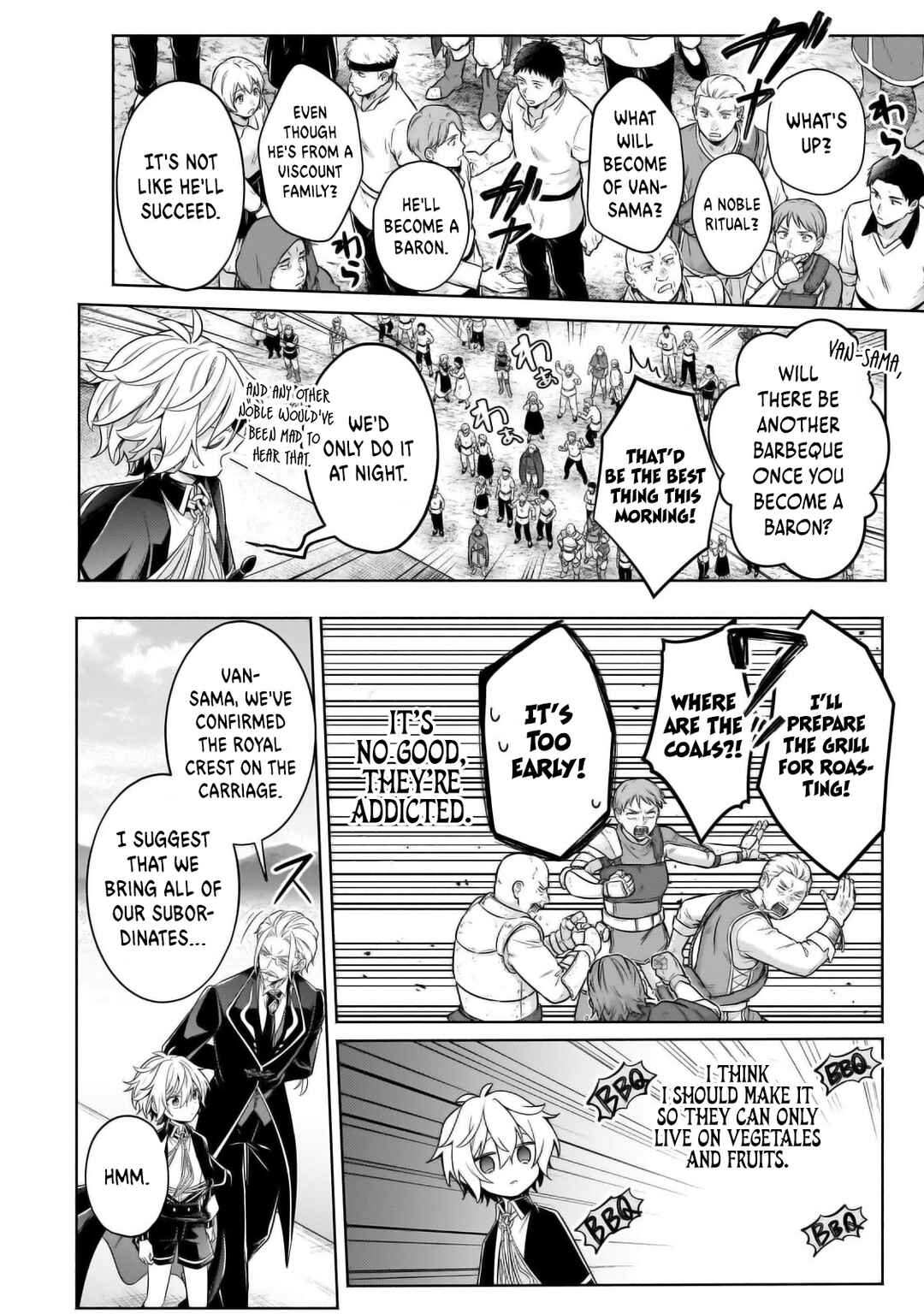 Okiraku Ryoushu no Tanoshii Ryouchi Bouei Chapter 32.2 page 7