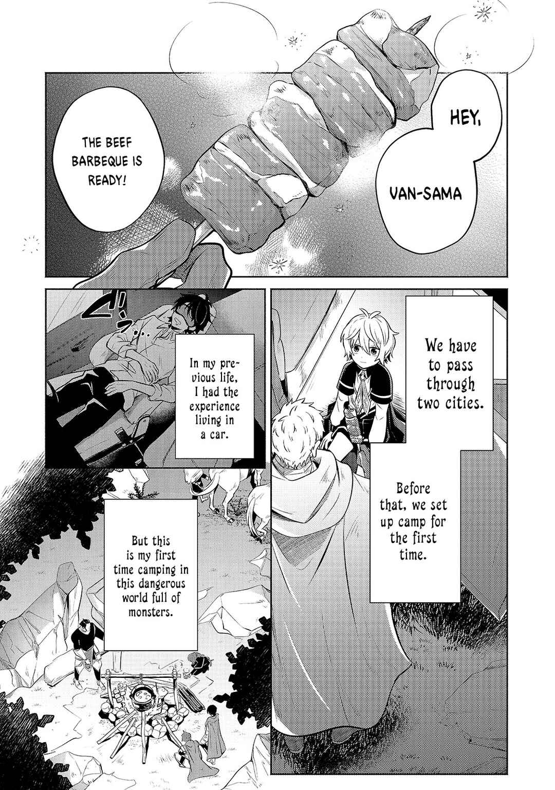 Okiraku Ryoushu no Tanoshii Ryouchi Bouei Chapter 4 page 21