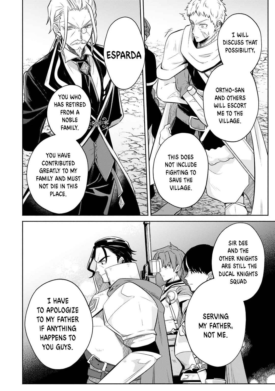 Okiraku Ryoushu no Tanoshii Ryouchi Bouei Chapter 5 page 12