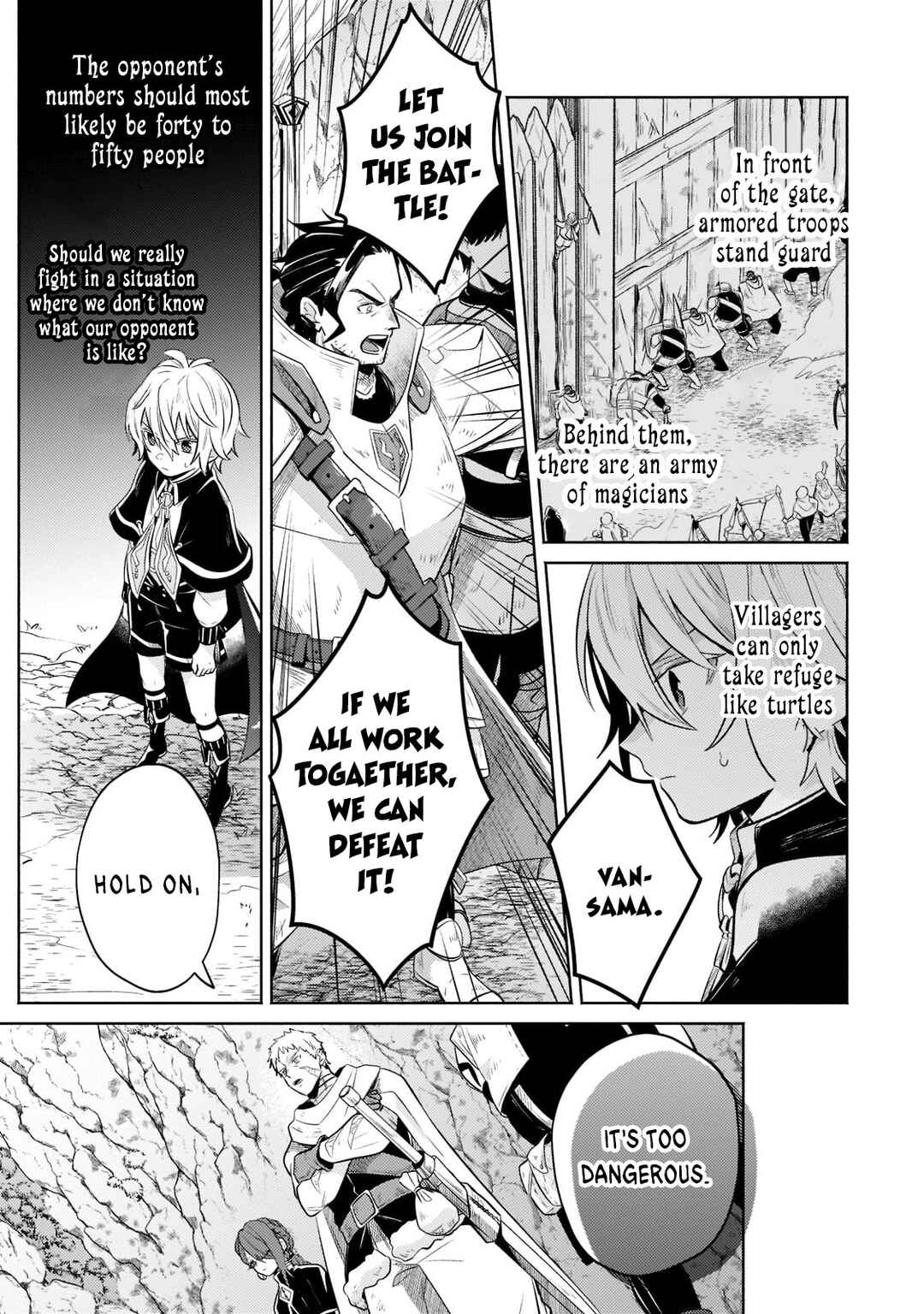 Okiraku Ryoushu no Tanoshii Ryouchi Bouei Chapter 5 page 3
