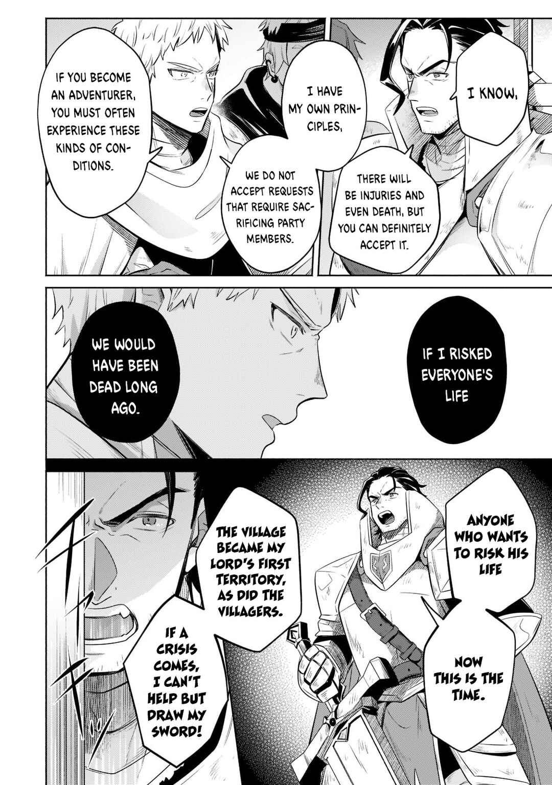Okiraku Ryoushu no Tanoshii Ryouchi Bouei Chapter 5 page 4