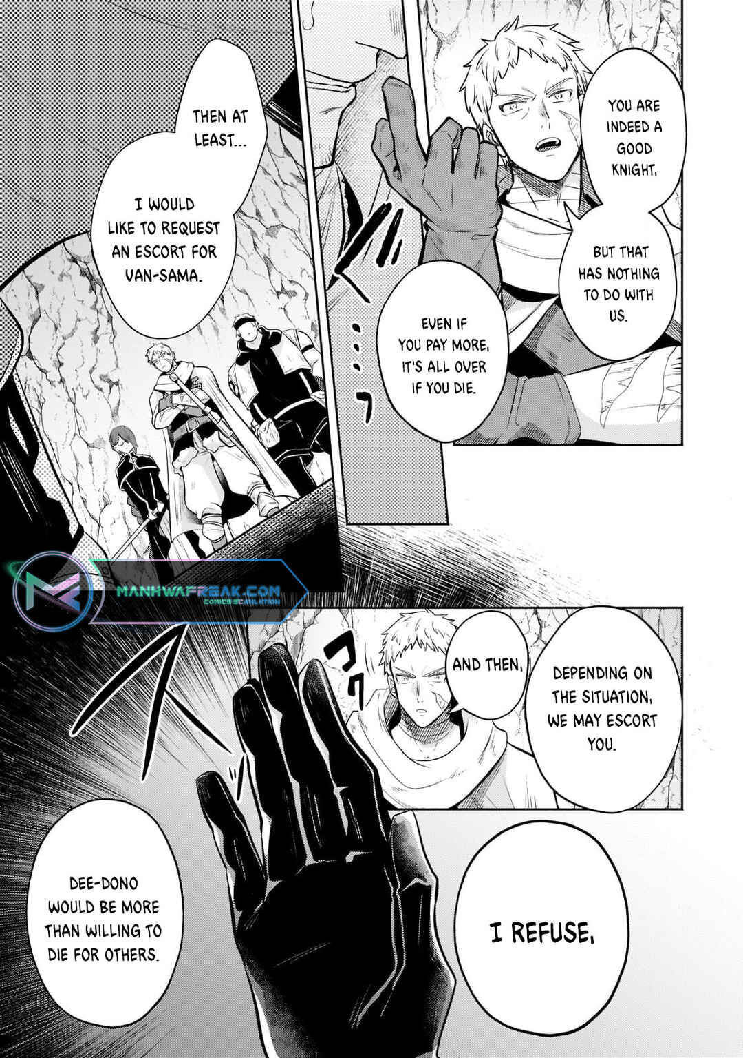 Okiraku Ryoushu no Tanoshii Ryouchi Bouei Chapter 5 page 5
