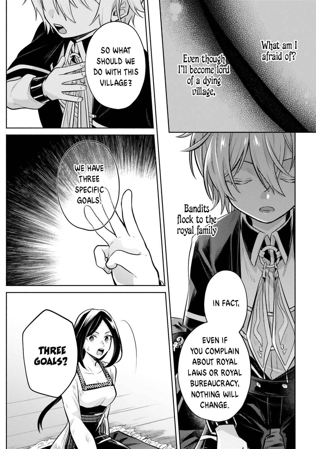 Okiraku Ryoushu no Tanoshii Ryouchi Bouei Chapter 7 page 9