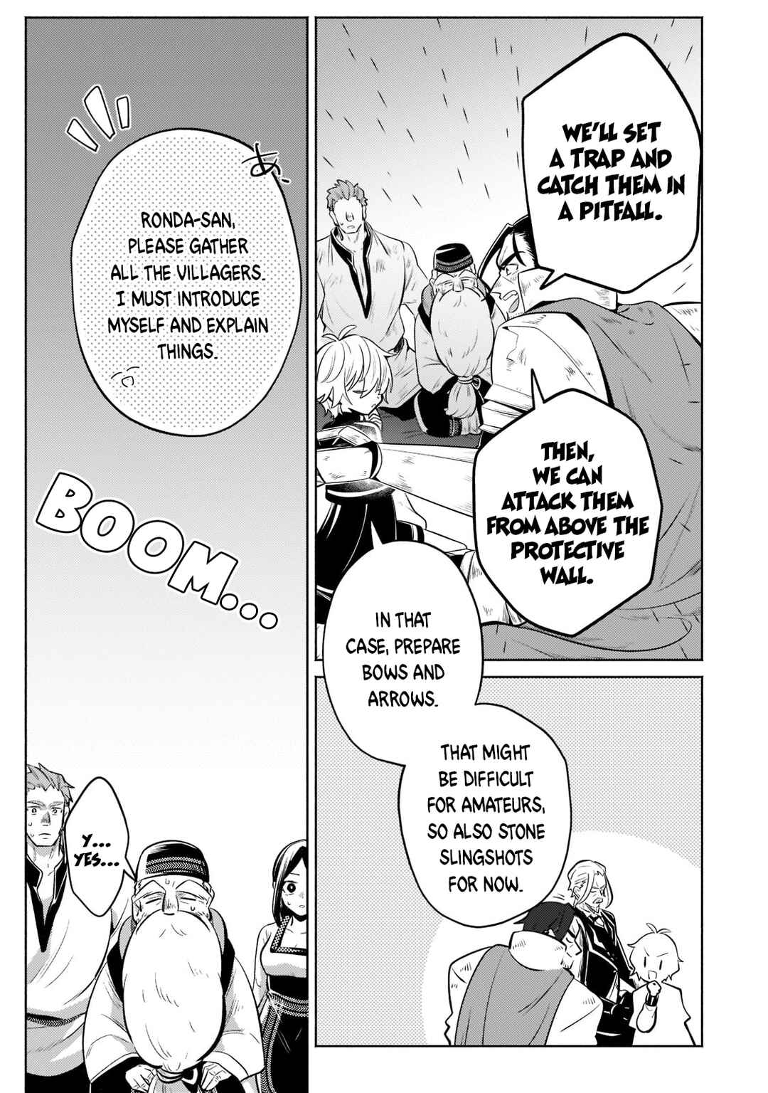 Okiraku Ryoushu no Tanoshii Ryouchi Bouei Chapter 7 page 15