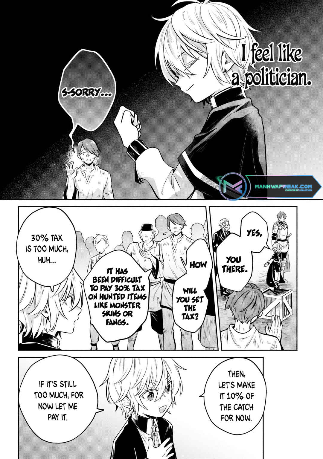 Okiraku Ryoushu no Tanoshii Ryouchi Bouei Chapter 7 page 17