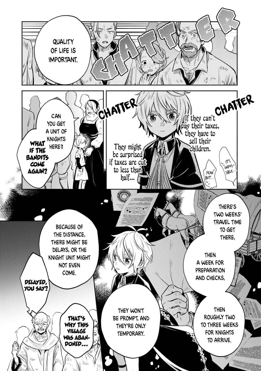 Okiraku Ryoushu no Tanoshii Ryouchi Bouei Chapter 7 page 18