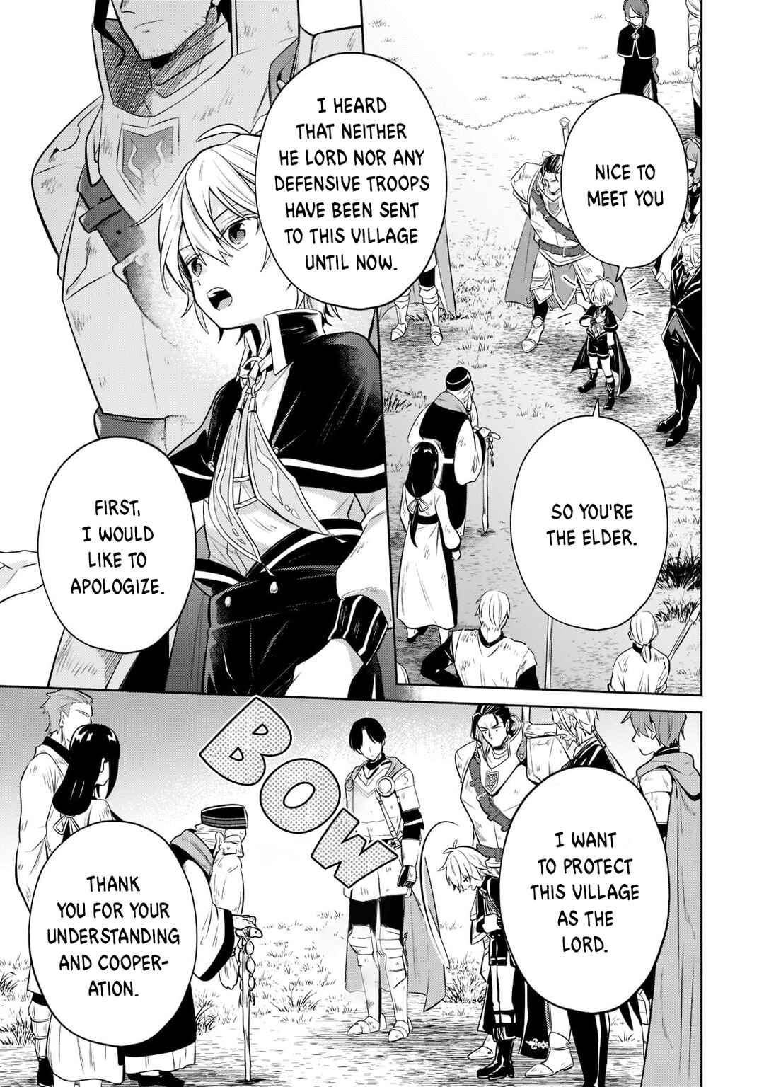 Okiraku Ryoushu no Tanoshii Ryouchi Bouei Chapter 7 page 3