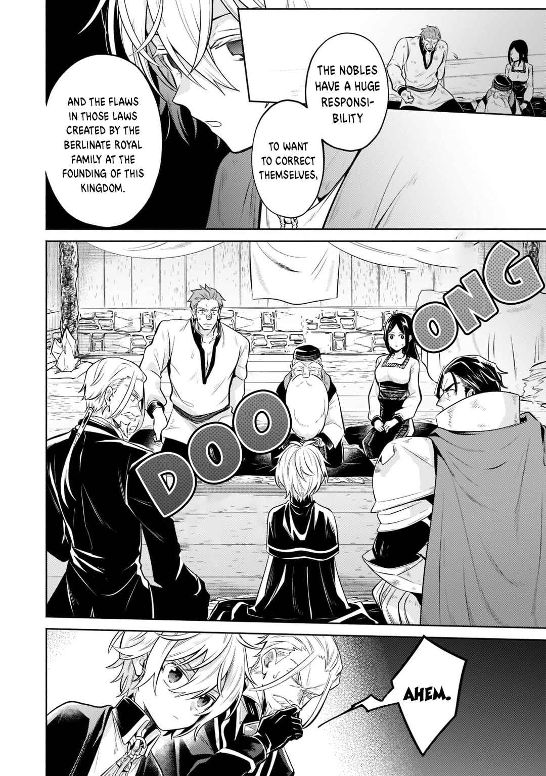 Okiraku Ryoushu no Tanoshii Ryouchi Bouei Chapter 7 page 8