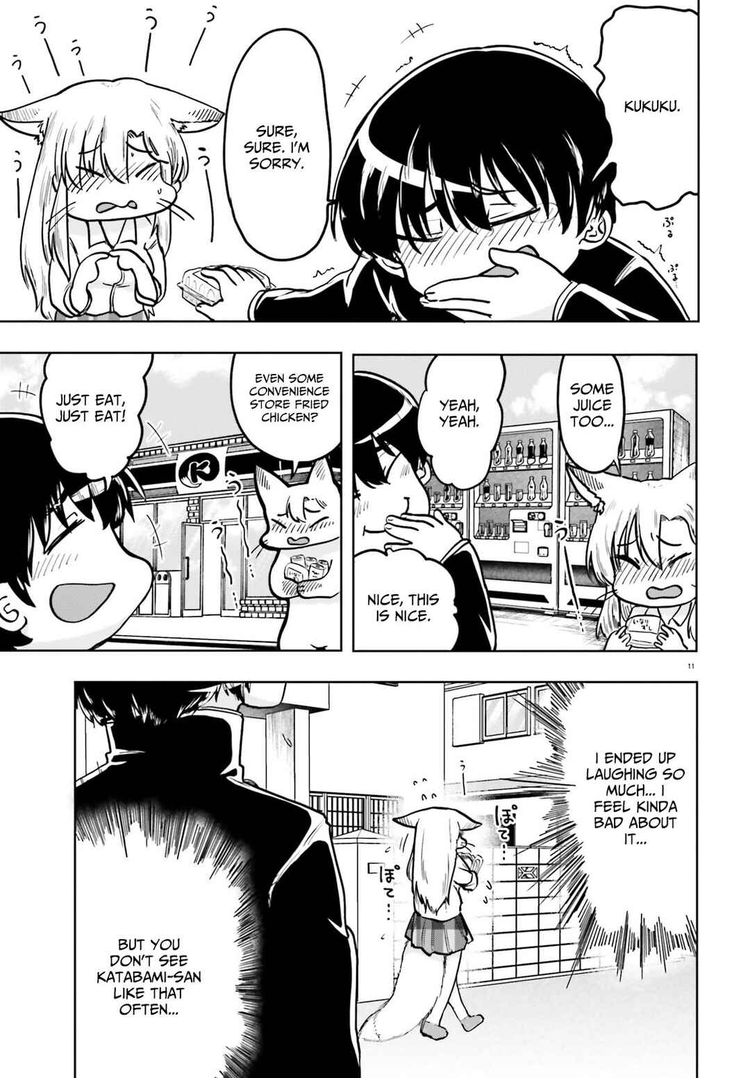 Okitsune Gal Katabami-san Chapter 3 page 10