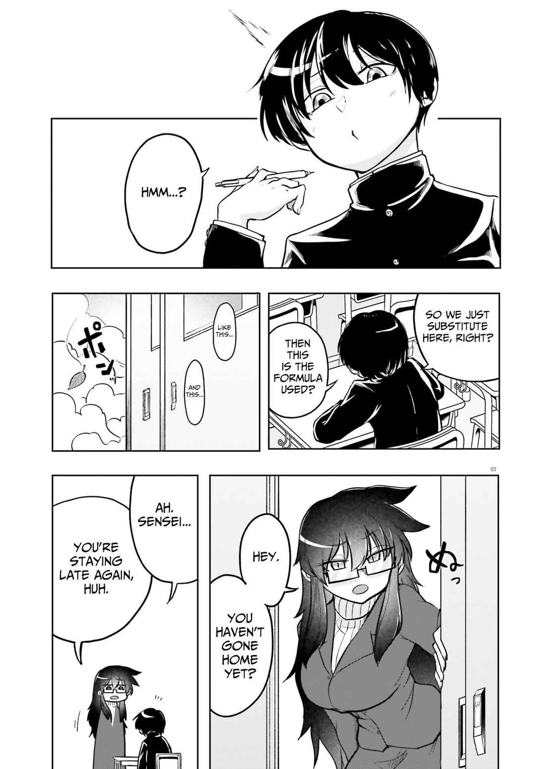 Okitsune Gal Katabami-san Chapter 3 page 2