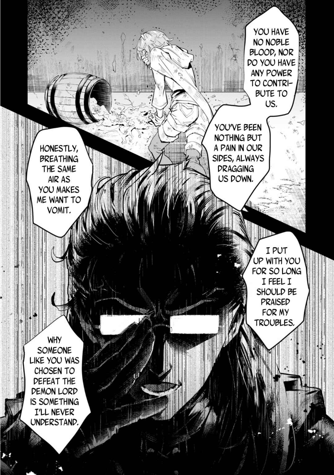 "Omae Gotoki ga Maou ni Kateru to Omou na" to Yuusha Party wo Tsuihou Sareta node, Outo de Kimama ni Kurashitai Chapter 1 page 12