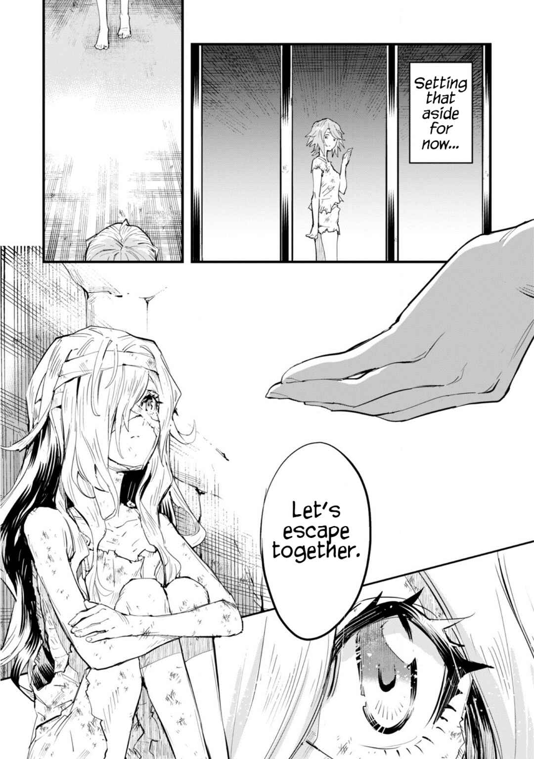 "Omae Gotoki ga Maou ni Kateru to Omou na" to Yuusha Party wo Tsuihou Sareta node, Outo de Kimama ni Kurashitai Chapter 1 page 39