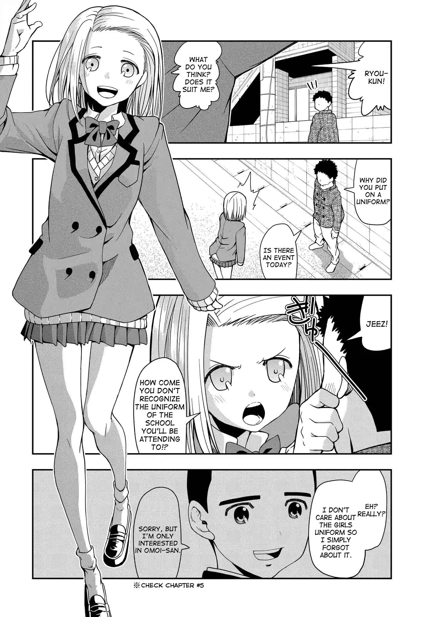 Omoi-san’s Overwhelming Obsession Chapter 8 page 1
