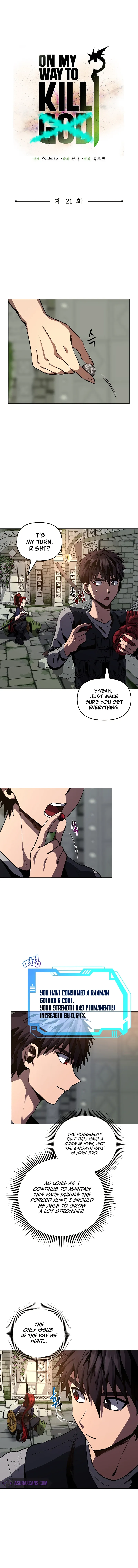 On My Way to Kill God Chapter 21 page 1