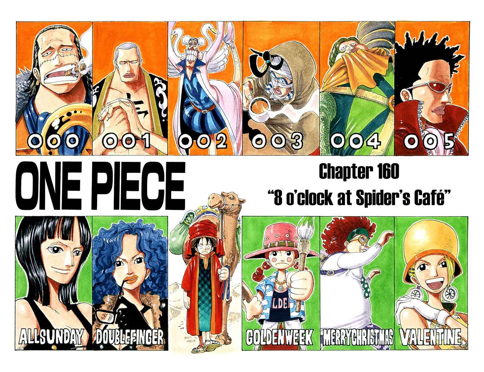 One Piece (Official Colored) Chapter 160 page 1