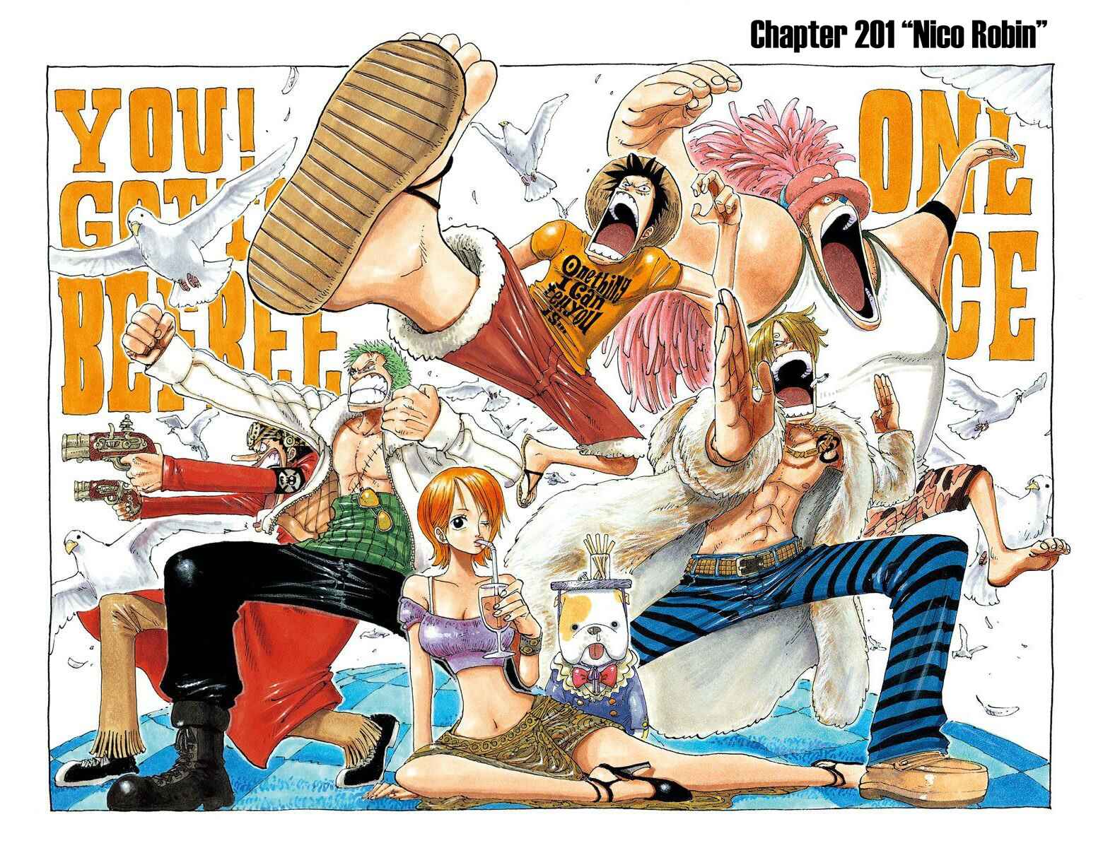One Piece (Official Colored) Chapter 201 page 1