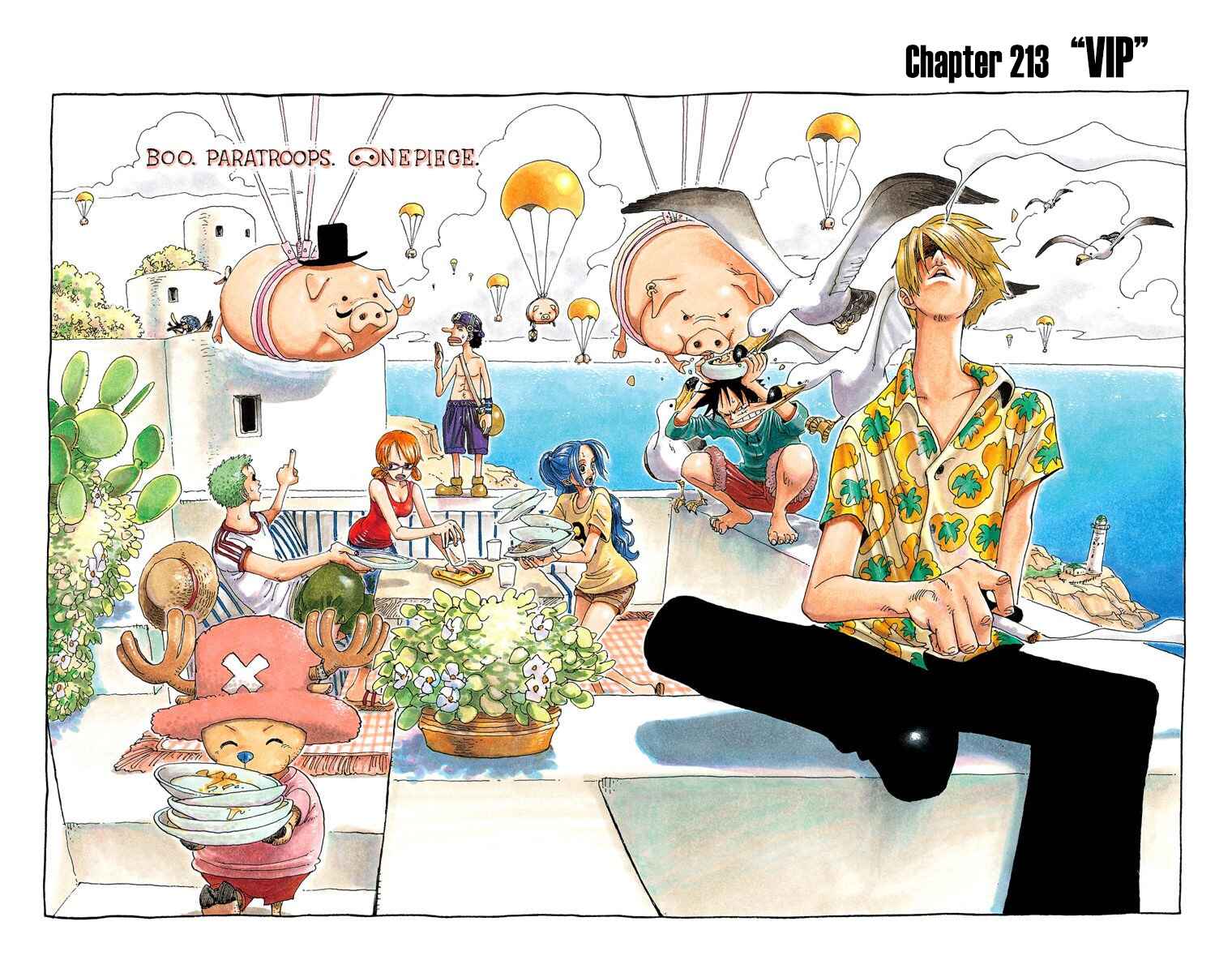 One Piece (Official Colored) Chapter 213 page 1