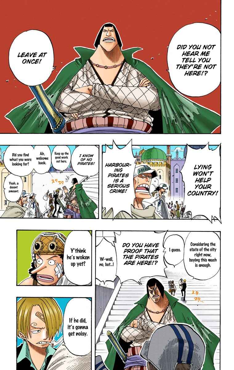 One Piece (Official Colored) Chapter 213 page 7