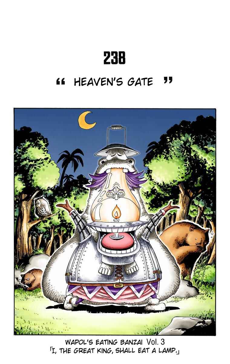 One Piece (Official Colored) Chapter 238 page 1