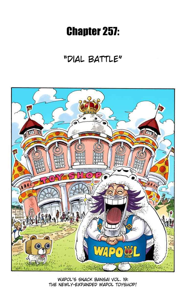 One Piece (Official Colored) Chapter 257 page 1