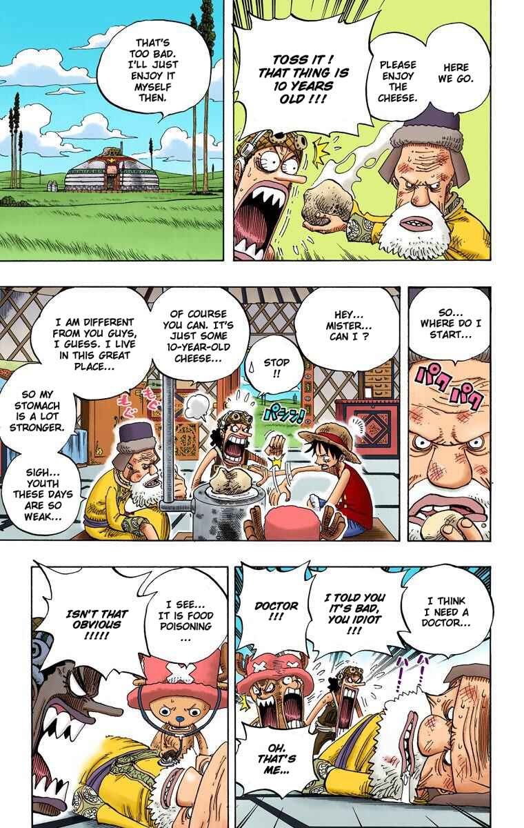 One Piece (Official Colored) Chapter 305 page 7