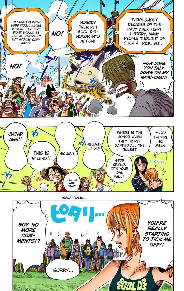 One Piece (Official Colored) Chapter 313 page 7