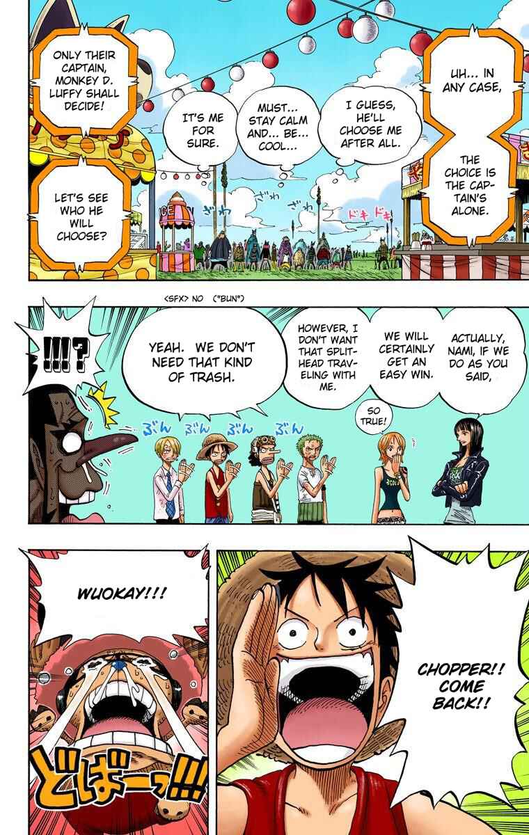 One Piece (Official Colored) Chapter 313 page 8