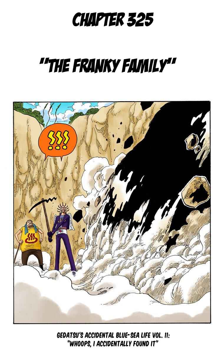 One Piece (Official Colored) Chapter 325 page 1