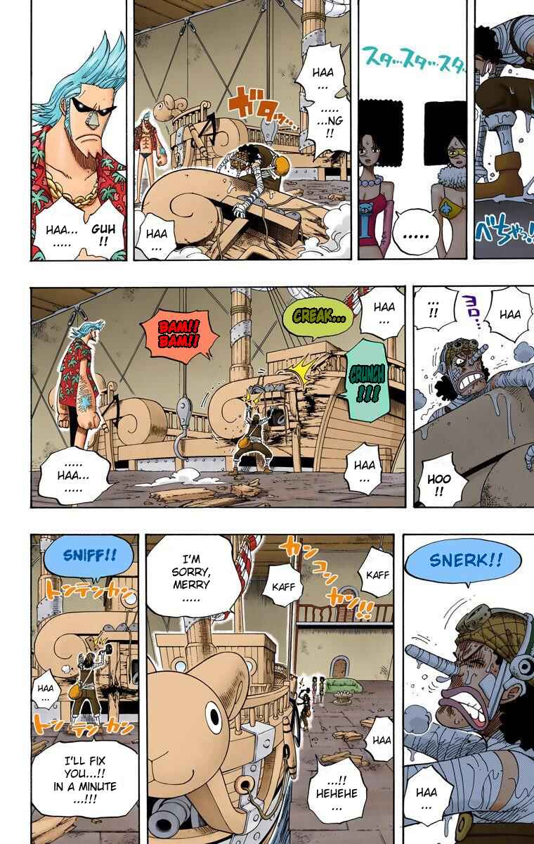 One Piece (Official Colored) Chapter 351 page 10