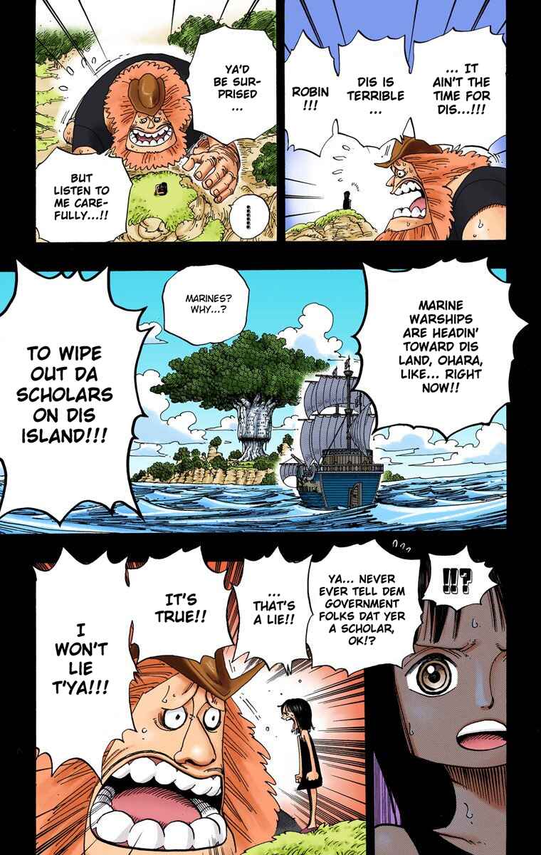 One Piece (Official Colored) Chapter 393 page 7