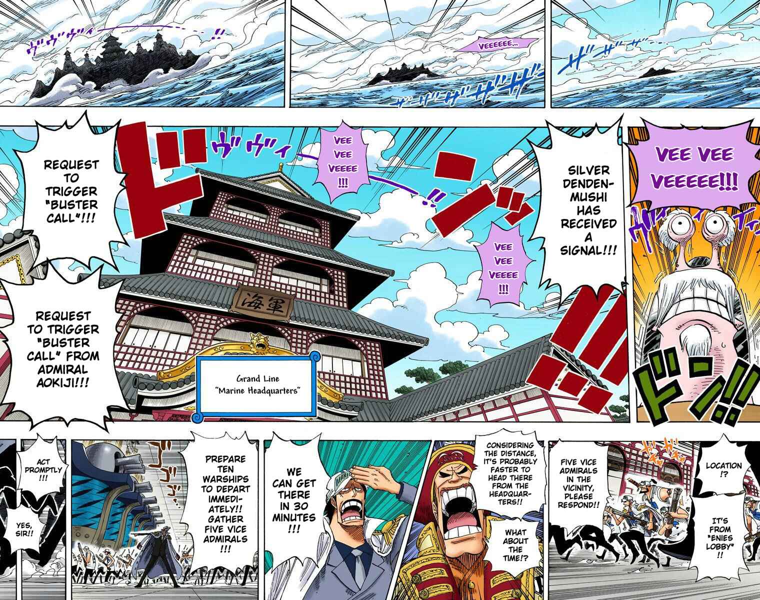 One Piece (Official Colored) Chapter 409 page 5