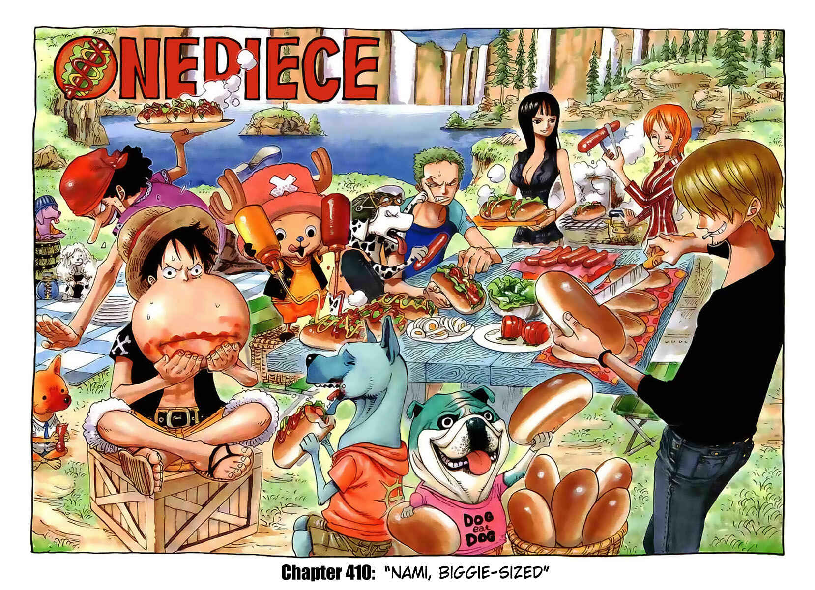 One Piece (Official Colored) Chapter 410 page 2