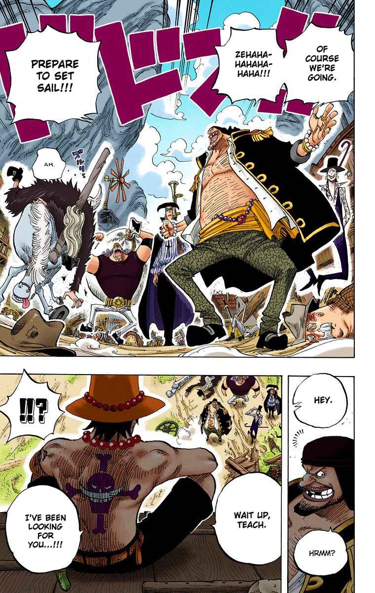 One Piece (Official Colored) Chapter 434 page 18